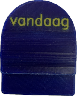 Bladwijzer, om de dag te markeren