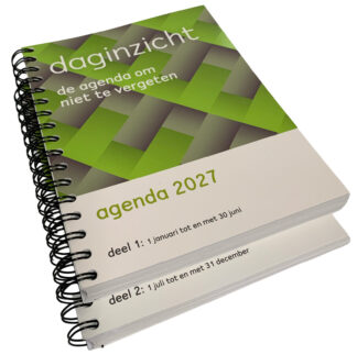 Daginzicht agenda 2027: <br>1 jaar bestaat uit 2 delen